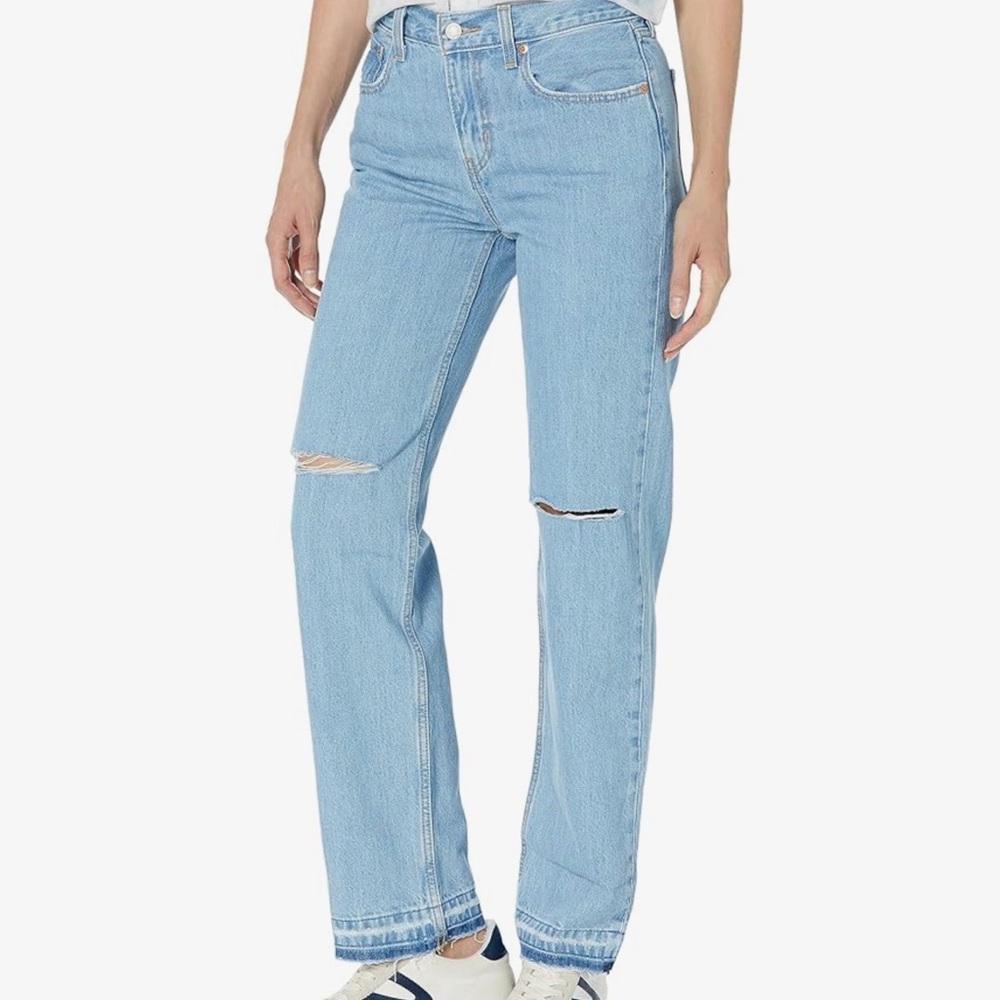Levi’s Low Pro Straight Women's Blue Jeans